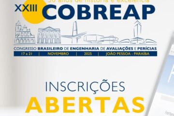 INSCRIÇÕES ABERTAS PARA O XXIII COBREAP – JOÃO PESSOA/PB